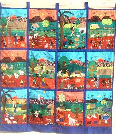 12-panel hanging