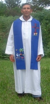 blue nativity