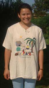 applique blouse